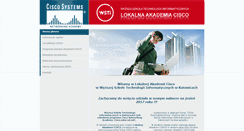 Desktop Screenshot of cisco.wsti.pl
